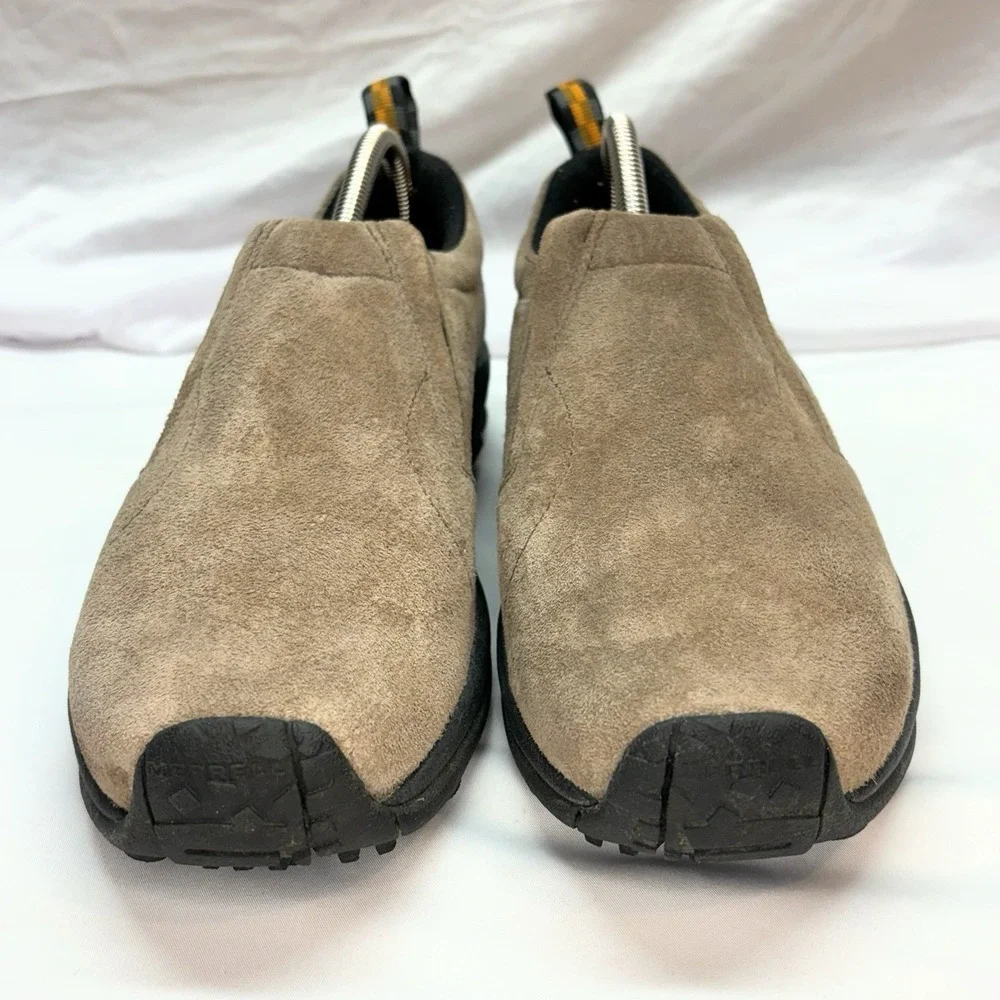 Merrell Jungle Moc Slip On Shoes Men's US 9 EU 43 Gunsmoke Hiking Trail Outdoor